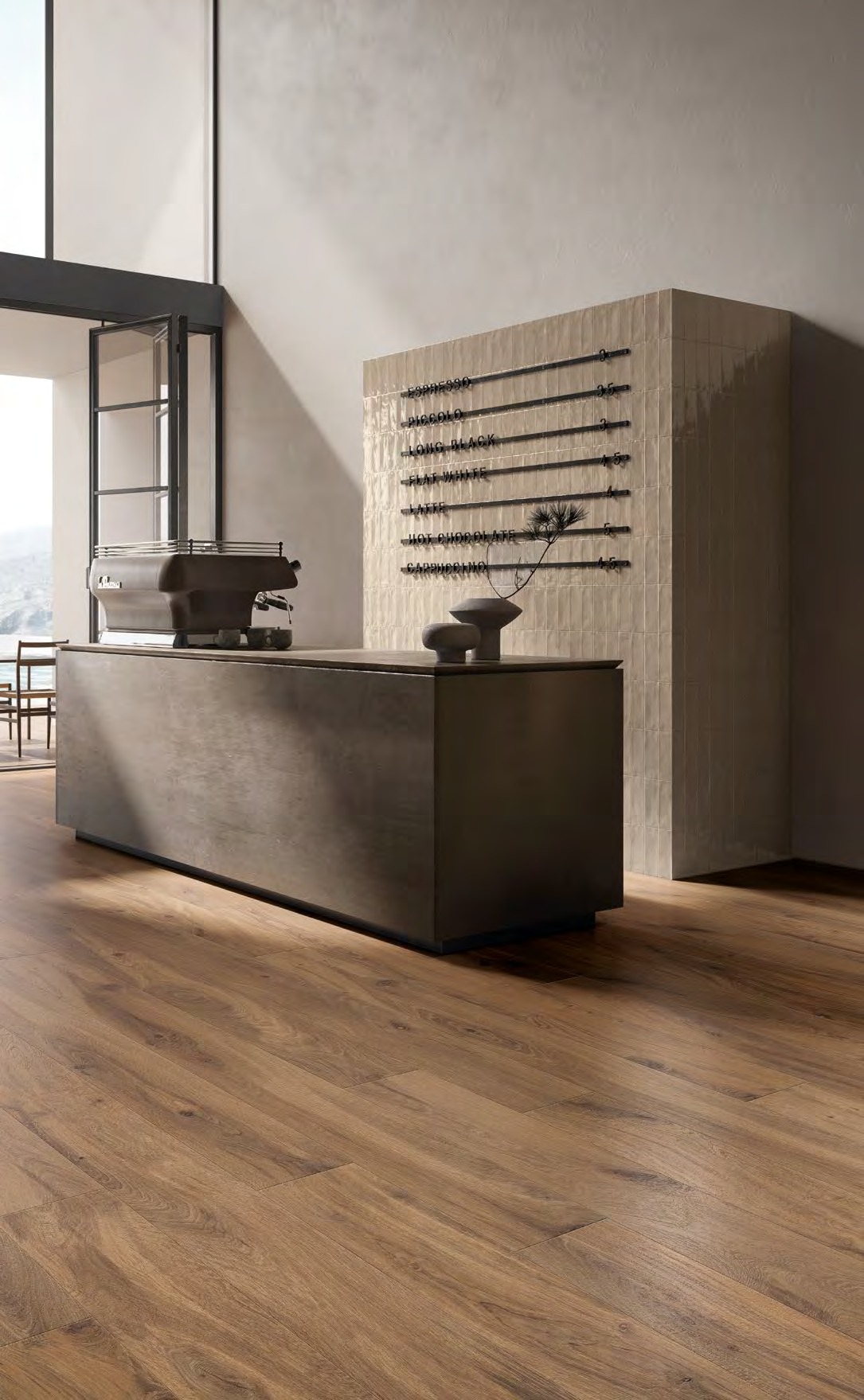Wood floor minimalist